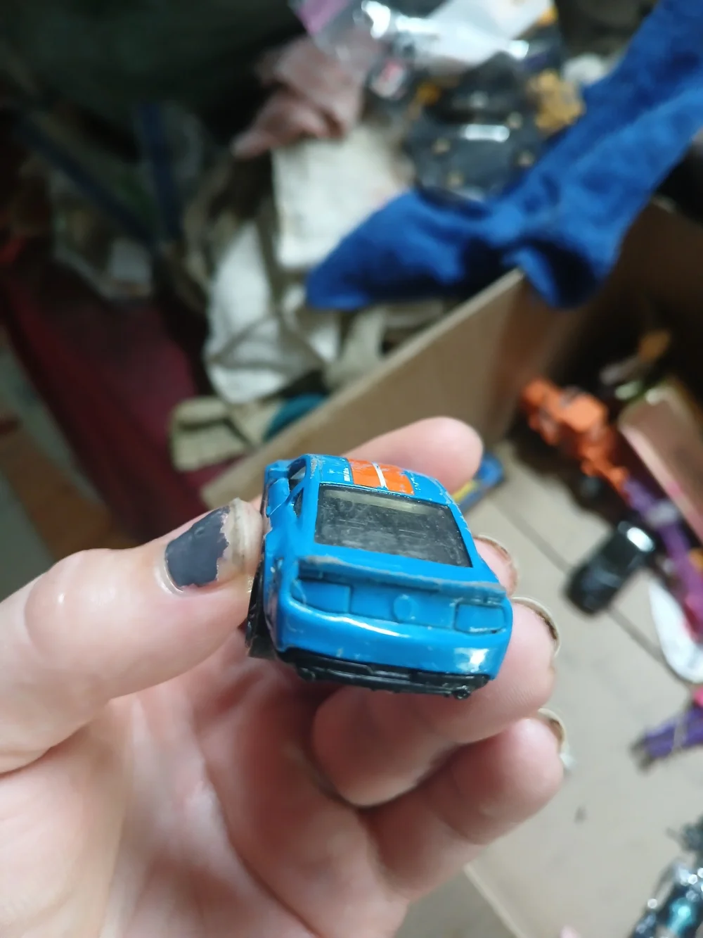 1:64 scale Hot Wheels '10 Ford Shelby GT500.